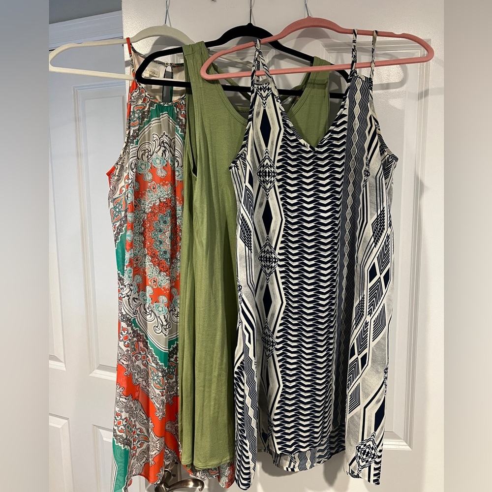 Summer dress bundle (3 dresses)